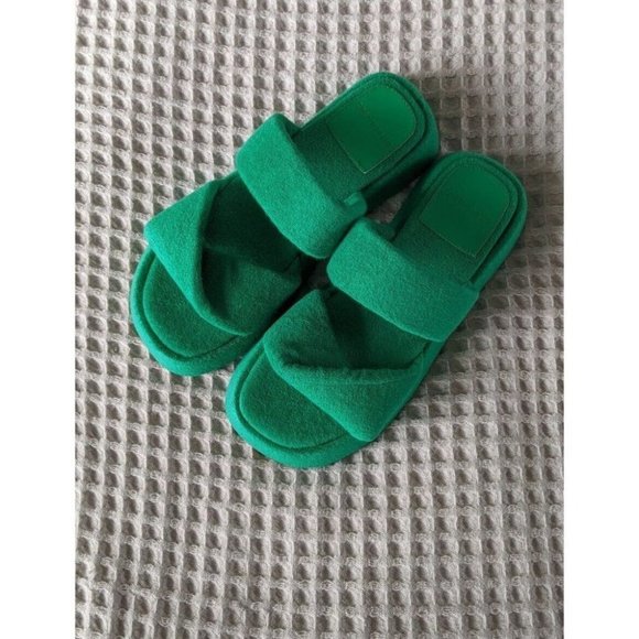 Cherrichella Lola Slides Green Size 38 BNWOB - Picture 6 of 9